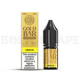 Lemon Ice 10ml Nic Salt E-Liquid By Gold Bar Salts